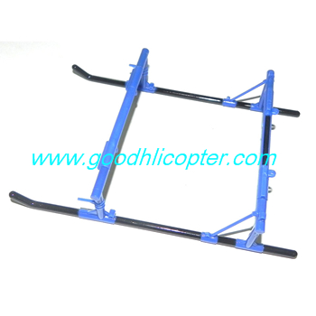 jjrc-v915-wltoys-v915-lama-helicopter parts Undercarriage (blue) - Click Image to Close